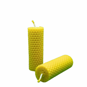 VELA DE CERA DE ABEJA 10 CM. x 3 CM.